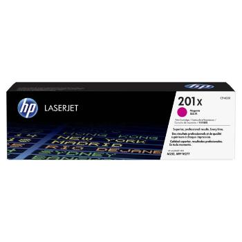 HP originál toner CF403X, magenta, 2300str., HP 201X, HP Color LaserJet MFP 277, Pro M252, 770g, O