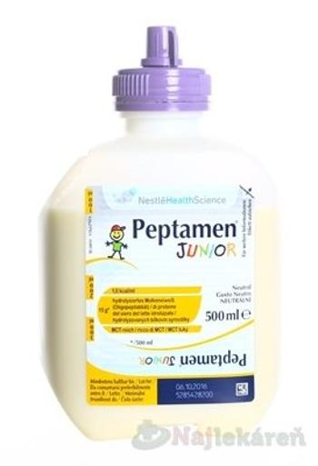 NESTLÉ Peptamen JUNIOR sol bez príchute 12 x 500 ml