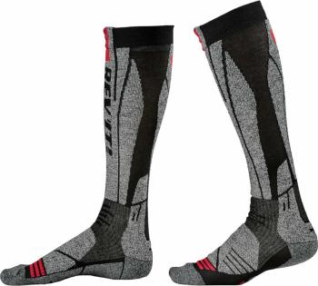 Rev'it! Ponožky Socks Andes Light Grey/Red 39/41