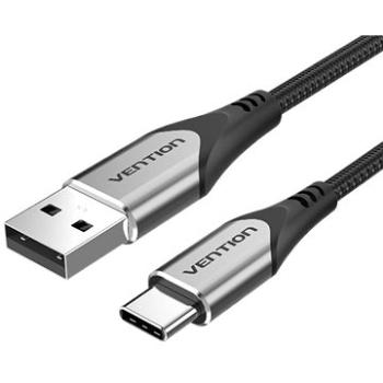 Vention Type-C (USB-C) <-> USB 2.0 Cable 3A Gray 0,25 m Aluminum Alloy Type (CODHC)