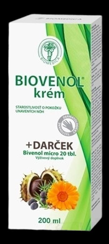 Biomedica Biovenol krém + darček Bivenol mikrotablety 2 ks