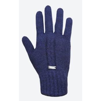 Pletené Merino rukavice Kama R103 108 tmavo modrá L