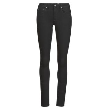 G-Star Raw  Midge Zip Mid Skinny Wmn  Džínsy Skinny Čierna