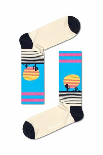 Ponožky Happy Socks Sunset tyrkysová farba