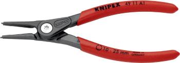 Knipex 49 11 A1 kliešte na poistné krúžky Vhodné pre vonkajšie krúžky  10-25 mm Tvar hrotu rovný