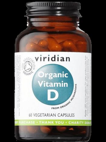 Viridian Vitamin D Organic 60 cps