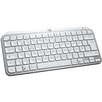 Logitech MX Keys Mini Minimalist Wireless Illuminated Keyboard, Pale Grey – DE (920-010480)