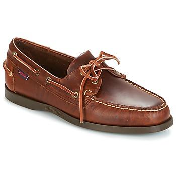 Sebago  Námornícke mokasíny PORTLAND WAXED  Hnedá