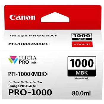 Canon PFI-1000MBK matná čierna (0545C001)