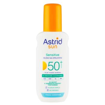 Astrid Sun mlieko na opaľovanie v spreji Sensitive OF50+, 150 ml