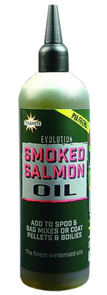 Dynamite baits evolution oil smoked salmon 300 ml