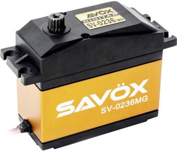 Savöx špeciálne servo SV-0236MG digitálne servo Materiál prevodovky: kov Zásuvný systém: JR