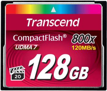 Transcend Premium 800x CF pamäťová karta 128 GB