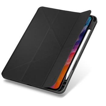 UNIQ Transforma Rigor puzdro so stojanom Apple iPad Air 10,9 (2020) čierne (UNIQ-NPDA10.9(2020)-TRIGGRY)