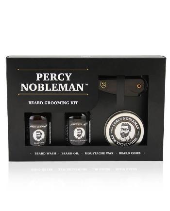 Percy Nobleman Darčeková sada starostlivosti o fúzy (Beard Grooming Kit)