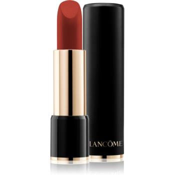 Lancôme L’Absolu Rouge Drama Matte dlhotrvajúci rúž s matným efektom odtieň 196 Orange Sanguine 3,4 g