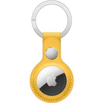 Apple AirTag kožená kľúčenka – Meyber Lemon (MM063ZM/A)