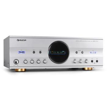 Auna AMP-218-S-V2, 5.1- priestorový receiver, HiFi zosilňovač, 600 W