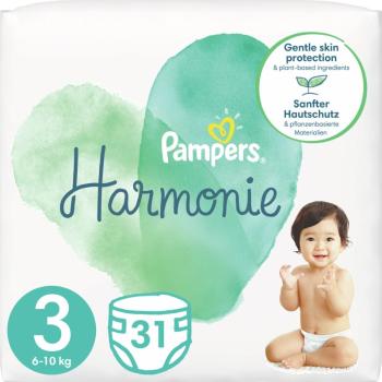 Pampers Harmonie Value Pack Size 3 jednorazové plienky 6 – 10 kg 31 ks