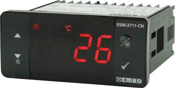 Emko ESM-3711-CN.5.12.0.1/00.00/1.1 2-bodový regulátor termostat PTC -50 do 130 °C relé 16 A (d x š x v) 65 x 76 x 35 mm