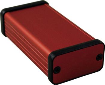 Hammond Electronics 1455D801RD 1455D801RD profilové puzdro 80 x 45 x 25  hliník  červená 1 ks