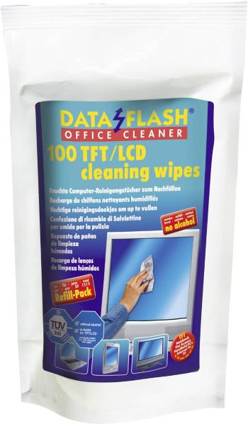 DataFlash TFT čistiace utierky na obrazovku    1518 100 ks