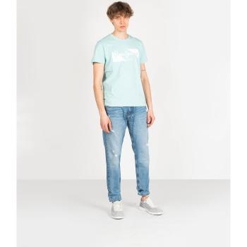 Pepe jeans  PM205117WI0R | Callen Crop  Nohavice päťvreckové Modrá