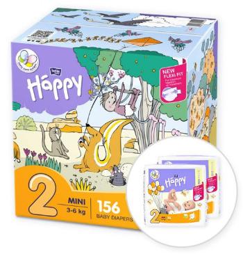 Bella Baby Happy Mini Box Plienky 156 ks