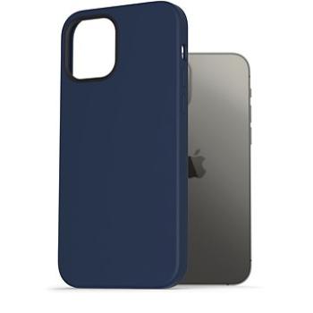 AlzaGuard Magnetic Silicon Case pro iPhone 12 / 12 Pro modré (AGD-PCMS002L)