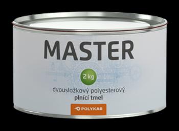 POLYKAR MASTER - Podlahový polyesterový tmel tmavošedá 0,5 kg