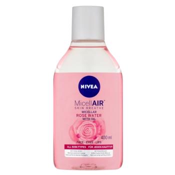 NIVEA MicellAir Dvojfázová čistiaca micelárna voda s ružovou vodou 400 ml