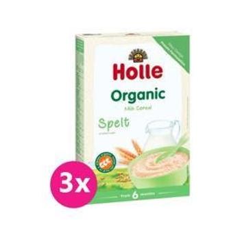 3x HOLLE Kaša mliečna Bio špaldová 250 g