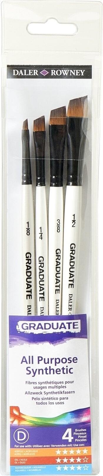 Daler Rowney Graduate Multi-Technique Brush Synthetic Sada štetcov 1 ks