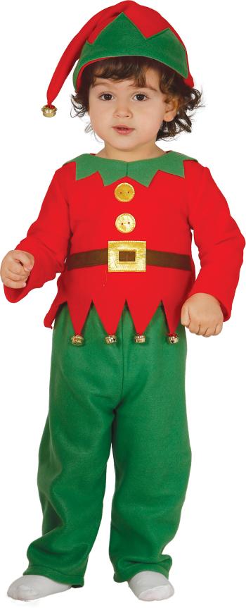 Guirca Detský kostým Malý Elf Veľkosť najmenší: 12 - 18 mesiacov