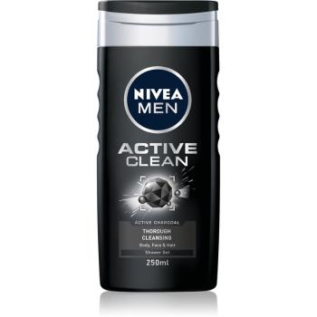 Nivea Men Active Clean sprchový gél pre mužov 250 ml