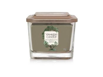 Yankee Candle Aromatická sviečka stredná hranatá Vetiver & Black Cypress 347 g