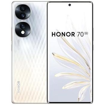 Honor 70 8 GB/256 GB strieborná (5109AJCC) + ZDARMA SIM karta Radosť – Prvú Nekonečnú Radosť si vyskúšaj na týždeň zadarmo!