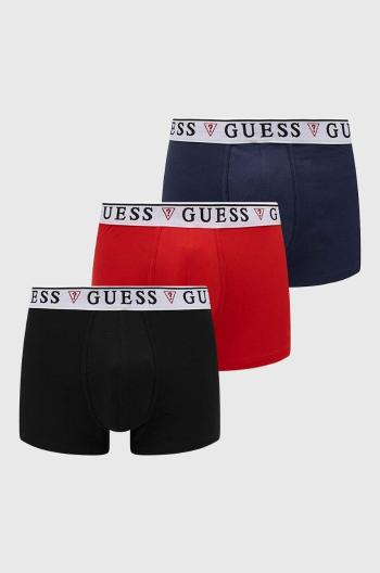 Boxerky Guess 3-pak BRIAN pánske, čierna farba, U97G01 KCD31