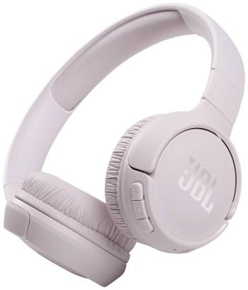 JBL Tune 510BT Bluetooth Hi-Fi slúchadlá On Ear na ušiach Headset, zložiteľná ružová