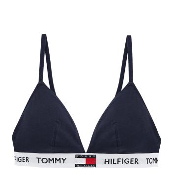 TOMMY HILFIGER -  Tommy cotton tmavomodrá podprsenka s jemnou výstužou a nastaviteľnými ramienkami-S