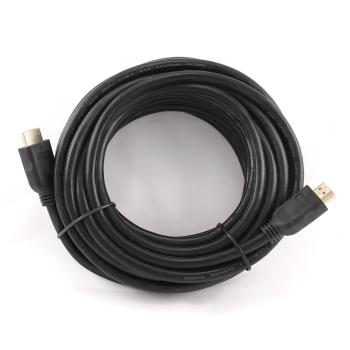 Kabel CABLEXPERT CC-HDMI4-7.5M HDMI-HDMI 7m, 1.4, M/M stíněný, zlacené kontakty, černý