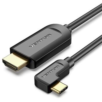 Vention Type-C (USB-C) to HDMI Cable Right Angle 1,5 m Black (CGVBG)