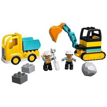 LEGO® DUPLO® 10931 - Nákladiak a pásový bager (5702016618204)
