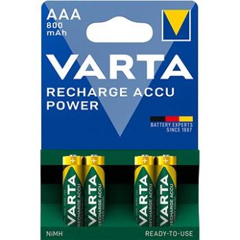 VARTA nabíjateľná batéria Recharge Accu Power AAA 800 mAh R2U 4 ks (56703101404)