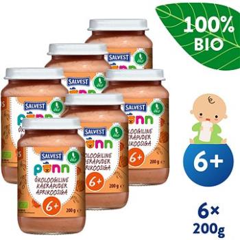 SALVEST Ponn BIO Marhule s ovsenými vločkami (6× 200 g) (4740073075456)