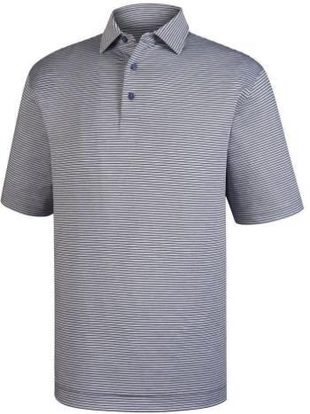 Footjoy Engineered Pinstripe Grey S Polo košeľa