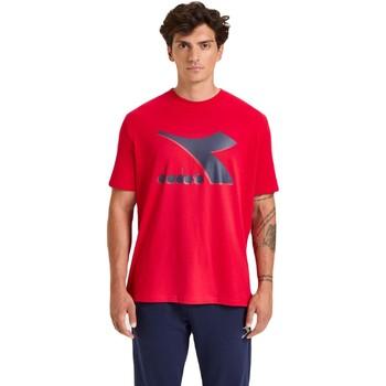 Diadora  Tielka a tričká bez rukávov Ss Shield  Červená