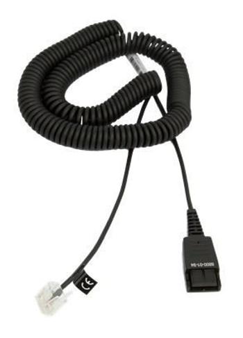 Jabra kábel QD -> RJ45, krútený, 0, 5 - 2 m