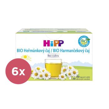 6x HiPP Čaj BIO harmančekový (od ukonč. 1 týždňa) 20x1,5g