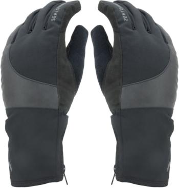 Sealskinz Waterproof Cold Weather Reflective Cycle Gloves Black L